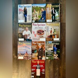 Wine Spectator Magazine $6 Each